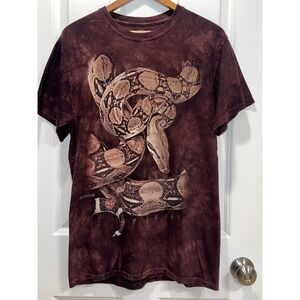 The Mountain Big Snake T Shirt Men's Size M Tie Dye Graphic Tee